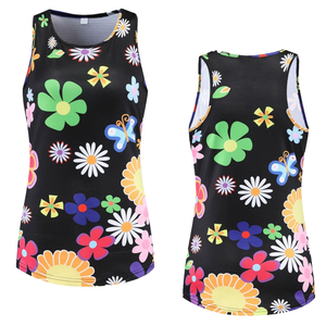 Camiseta sin mangas de verano para mujer – Camisa sin mangas transpirable para ropa de playa, vacaciones y atuendos informales - Product Image 4