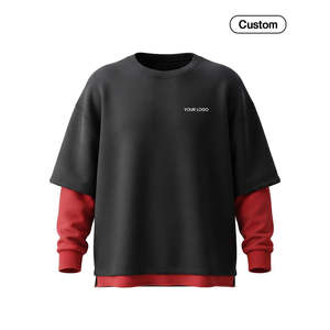 เสื้อสเวตเชิ้ตผู้ชายลายพิมพ์ขนาดใหญ่พิเศษแบบสั่งทำพิเศษ คอซิป 1/4  ผ้าเนื้อนุ่มสบาย - Product Image 5