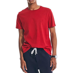 Casual <b>Tee</b> <b>Baby</b> Pink Plain Crew Neck Short Sleeve Premium Cotton Wholesale Slim Fit Summer - Product Image 4