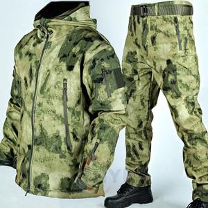 Traje de Camuflaje Caqui Transpirable de Doble Seguridad al por Mayor, Envío Inmediato, Uniforme de Guardia de Seguridad para Exteriores, Pantalones con Logotipo y Patrón - Product Image 4