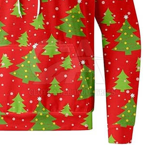 Survêtement d'hiver pour homme imprimé, doublé polaire, avec sweat à capuche et pantalon de jogging, personnalisable - Product Image 5