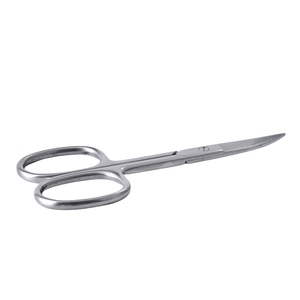 Tijeras Profesionales de Acero Inoxidable para Cejas, para Diestros, Hoja Recta, Punta Afilada, Logotipo Personalizado, Alta Calidad, Manicura - Product Image 1