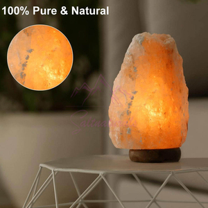 Lampe de sel de l'Himalaya au design unique, lumière douce, lampe de sel de l'Himalaya style maison - Product Image 3