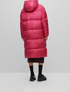 Premium Fabric Knitted <b>Waterproof</b> Custom Embroidery Cold Weather Jacket Wholesale Women <b>Winter</b> Puffer <b>Coat</b> - Product Image 5