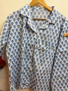Conjunto de Pijama de Algodón 100% con Estampado de Leopardo Colorido, Cuello en V, Cintura Alta, Ropa de Dormir de Lujo para Mujer, Manga Larga, Botones, Suave y Transpirable - Product Image 3