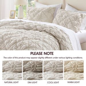 3pcs Full/Queen <b>Comforter</b> <b>Set</b> - Product Image 4