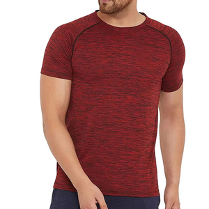 MALUZA INDUSTRIES T-shirt personnalisé pour homme, coupe ample, col rond, tricoté en Spandex/Polyester, sportif, respirant, écologique, anti-UV, séchage rapide, fitness - Product Image 3
