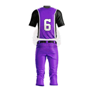 Uniforme de Béisbol para Adultos, Transpirable y Cómodo, MOQ Bajo, Servicio OEM, Talla Personalizada - Product Image 3