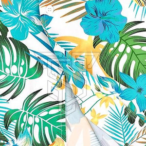 Camiseta Hawaiana Lisa para Hombre, Talla Grande, Cómoda, Informal, Cuello Mao, Transpirable, Precio Razonable - Product Image 5