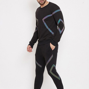 Vêtements de sport pour hommes, veste tendance, pantalon de jogging hip-hop, ensemble de survêtement décontracté pour hommes, ensembles de fitness pour la salle de sport - Product Image 1