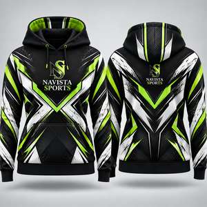 Sudaderas con Capucha Sublimadas Ligeras para Hombre de Alta Calidad, Nuevas Sudaderas con Capucha Sublimadas con Cordón para Actividades al Aire Libre - Product Image 1