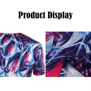 Camiseta de Hombre de Primera Calidad, Poliéster/Algodón, Color Personalizado por Sublimación, Secado Rápido, Transpirable y Ecológica, Superventas - Product Image 3