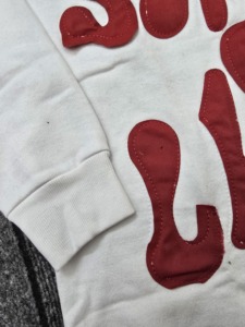 Sweat-shirt à capuche surdimensionné Slime Life brodé avec lettrage rouge, unisexe, en molleton de coton, streetwear d'hiver, vêtements décontractés - Product Image 5