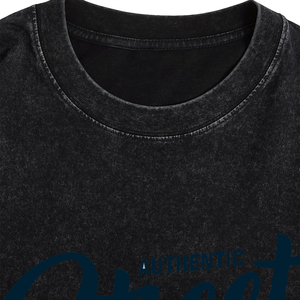 T-shirt graphique vintage oversize décontracté pour homme, imprimé baskets rétro, délavage acide, manches courtes, coupe droite, 100% tricoté à l'avant - Product Image 4