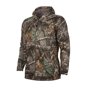 GRACE SIGN High Quality Unisex Custom Winter Camouflage Hunting <b>Jacket</b> with Zippers <b>Soft</b> <b>Shell</b> Windproof Full Sleeve - Product Image 2