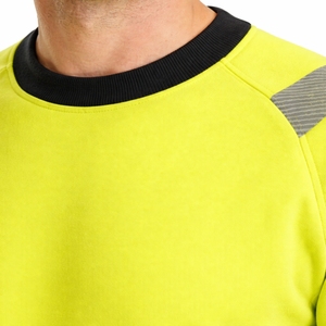 Chemise de sécurité réfléchissante coupe-vent en polyester sur mesure à haute visibilité pour hommes à manches longues – Vêtements de travail extérieur 2025 - Product Image 6