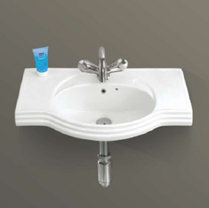 Lavabo mural PLATFORM polyvalent pour salle de bain, toilettes, hôtel, école, facile à nettoyer, élégant pour appartement - Product Image 2