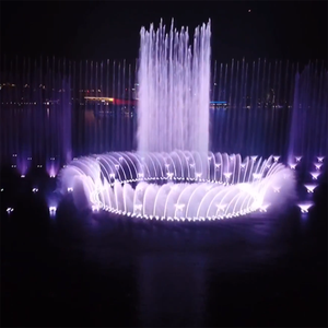 Fuente de Agua Flotante para Estanques Horticlub, con Energía Solar, Decorativa, con Luces LED y Música, Construcción de Acero Inoxidable, Fácil de Instalar - Product Image 2