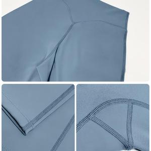 Women Mid-Waisted Butt-Lifting Tummy-Control V-Cut <b>Flare</b> Casual Summer Solid 100% Cotton Breathable Anti-Bacterial <b>Leggings</b> - Product Image 6