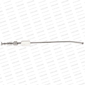 Cánula de Succión Adson – Tubo de Succión Quirúrgica de Acero Inoxidable – Aspirador de Alta Precisión para Quirófano de Vaslcare - Product Image 1