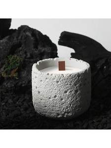 Porte-bougie en béton fait main TCE Premium pour la décoration de la maison, centre de table, hôtel, restaurant, cadeau et aménagement intérieur - Product Image 2