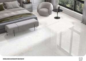 Carreaux de porcelaine brillants de haute qualité, haute résistance, format 600x1200, grands carreaux pour sol et mur, pour usage luxueux - Product Image 4