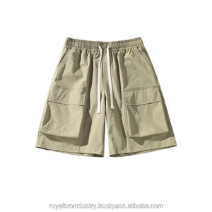 Shorts cinq poches, fond blanc, vêtements de travail d'été, décontractés, sport, gym, imperméables, séchage rapide, motif - Product Image 2