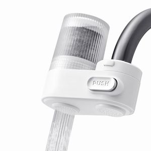 Filtre à eau en fibre de carbone à fixer sur robinet, purificateur vertical 3-en-1 pour évier de cuisine, élimine le chlore et le plomb - Product Image 6