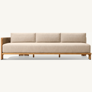 A <b>sofa</b> <b>for</b> three people in a simple modern style living room is suitable <b>for</b> indoor use and has strong and durable <b>legs</b> - Product Image 6