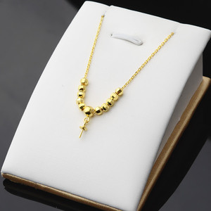 Ensemble de bracelets en argent S925 pour femmes à faire soi-même avec 10 perles, 1 collier avec chaîne de réglage, pendentifs fins, colliers vides, bijoux en perles - Product Image 2