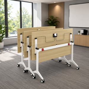 Modern <b>Foldable</b> Training Table with TRH Leg Durable School Furniture for <b>Office</b> or Workshop Use - Product Image 1