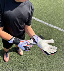 Nouvelles Gants de Gardien de But Professionnels en Latex Imperméables et Respirants avec Protection des Doigts et Sangle de Poignet Ajustable - Product Image 6