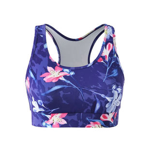 Soutien-gorge de sport respirant sans couture, antibactérien et écologique pour femme, idéal pour le fitness et la course à pied, par sublimation – Grande vente - Product Image 1