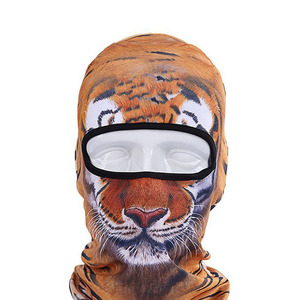 หน้ากากคลุมหน้าแบบเต็มหน้า คุณภาพสูง สำหรับทุกเพศ พิมพ์ลายแบบ Sublimation สำหรับกีฬากลางแจ้ง ผลิตจากโพลีเอสเตอร์ 100% สำหรับผู้ใหญ่ - Product Image 2