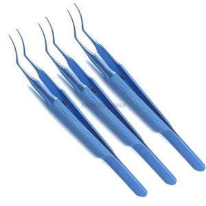 Pinzas para Capsulorrexis, Instrumentos Oftálmicos, Juego de Instrumentos de Alta Calidad con Certificación CE, Reutilizables, de Acero Inoxidable Alemán - Product Image 2