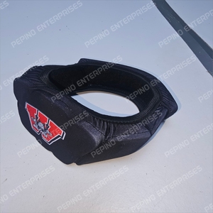 Universal Basketball Protective Non-Slip Adjustable <b>Headband</b> Black Neoprene Heavyweight Screen Printing Sport Style All Seasons - Product Image 3
