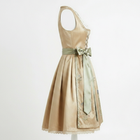 Robe Dirndl Bavaroise Personnalisée Haut de Gamme en Gros – Élégante Broderie Florale – Tenue Traditionnelle pour l'Oktoberfest – Uniforme de Serveuse de Bière Allemande