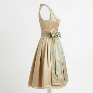 Vestido Dirndl elegante para mujer, tela transpirable, diseño Oktoberfest, ajuste cómodo, el mejor vestido Dirndl para celebraciones - Product Image 3
