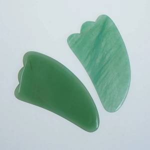 Outil de massage facial en résine en forme de cœur, vert, fait main, style amour, pour cadeau de mariage - Product Image 4