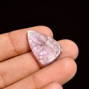 Exclusive Top Grade Quality 100% Natural <b>Ruby</b> Pear Shape Cabochon Loose Gemstone For Making Jewellery - Product Image 2