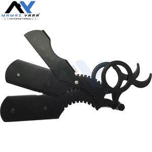 Rasoir à Lame Droite Professionnel avec Poignée à Insertion par le Doigt pour Barbier – Outil de Toilettage pour la Mise en Forme de la Barbe et un Rasage Précis - Product Image 4