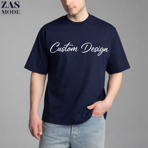 Nouvelle Arrivée Prix Bas T-shirts Homme Grande Taille Écologiques 100% Coton Décontractés Design Uni Séchage Rapide Manches Courtes Tricotés pour la Gym - Product Image 2