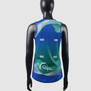 Ensembles d'uniformes de netball d'hiver les plus vendus, imperméables, 100 % polyester, vierges, personnalisables par sublimation, grandes tailles, jupes et robes de maillot - Product Image 4