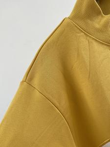 Women's Winter <b>Sequined</b> Printed Embroidery Graphic Cotton Streetwear Sweatshirt Mockneck <b>Long</b> <b>Sleeve</b> Pullover <b>Tops</b> OEM Service - Product Image 6