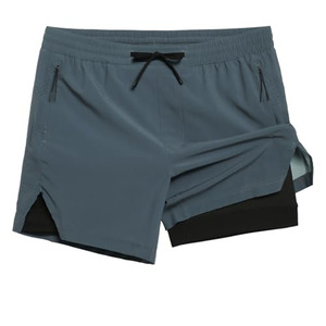 Shorts de jogging printemps-été 2026 en gros pour hommes – Couleurs unies, grandes tailles, style streetwear, décontractés avec poches - Product Image 2