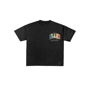 เสื้อยืดพิมพ์ลายดีไซน์ล่าสุดสำหรับผู้ชาย ทรงปกติ ผลิตตามแบบ OEM เหมาะสำหรับใส่ลำลองและเล่นกีฬา ฤดูใบไม้ผลิ - Product Image 3