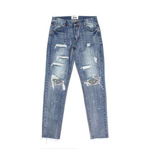 New Factory Customized <b>Men's</b> <b>Jeans</b> Streetwear Hip Hop Casual <b>Wide</b> <b>Leg</b> <b>Jeans</b> Stone Washed Loose Straight Baggy Cargo <b>Jeans</b> <b>Men</b> - Product Image 1