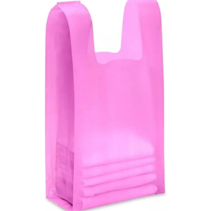 ถุงช้อปปิ้งกันน้ำแบบมีก้นข้าง LDPE/HDPE ใส พิมพ์กราเวียร์ รีไซเคิลได้ ปรับแต่งขนาดและสีได้ ใช้ในซูเปอร์มาร์เก็ต - Product Image 2