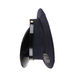 Gorra de Visera Azul Grisácea de Alta Calidad para Piloto Capitán AF con Insignia, Gorra de Visera Hecha a Mano al por Mayor - Product Image 4