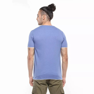 Camisetas de punto de algodón de manga corta casuales para hombre - Camisa de verano transpirable, de secado rápido y ecológica para exteriores - Product Image 2